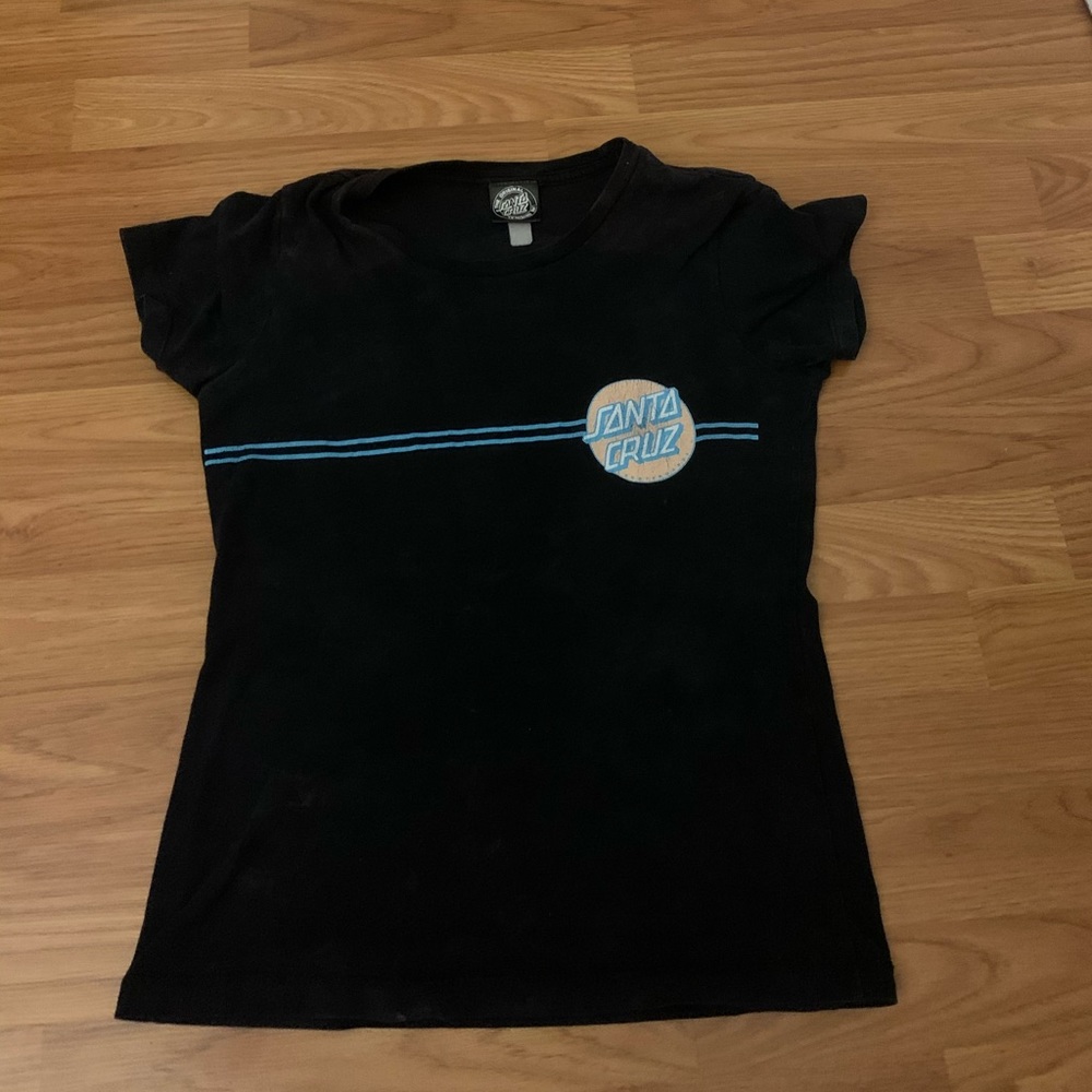 Black Santa Cruz shirt